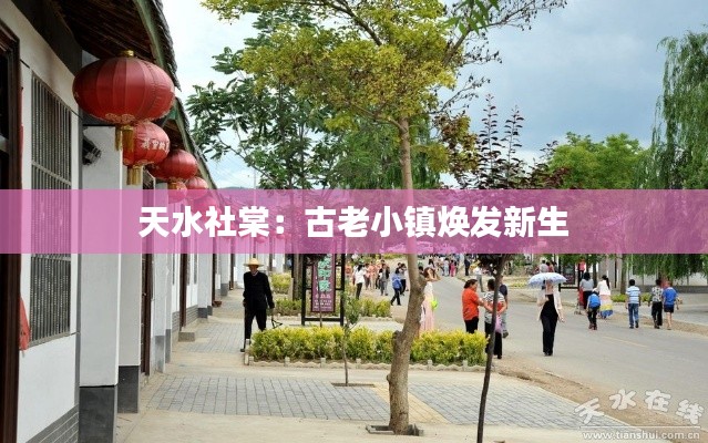 天水社棠:古老小镇焕发新生