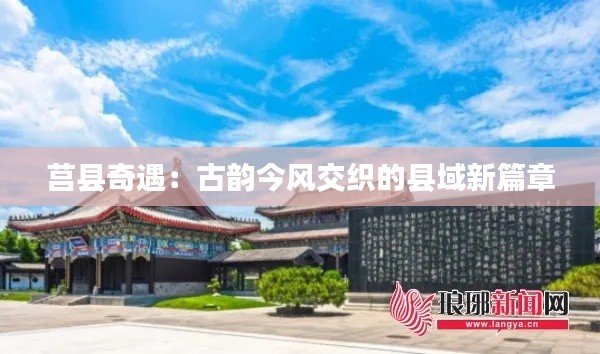 莒县奇遇:古韵今风交织的县域新篇章