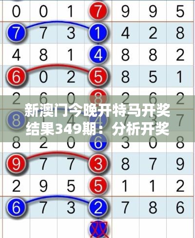 新澳门今晚开特马开奖结果349期：分析开奖数字的规律性
