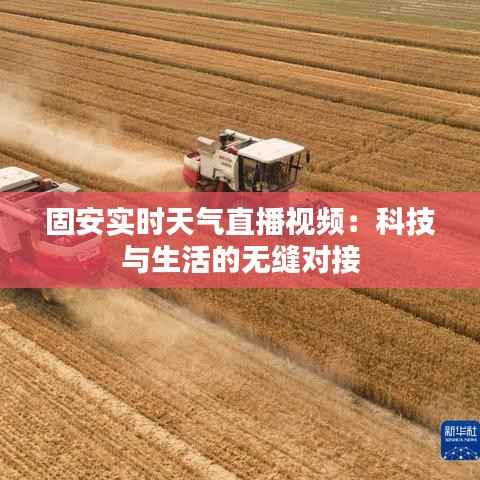 固安实时天气直播视频:科技与生活的无缝对接
