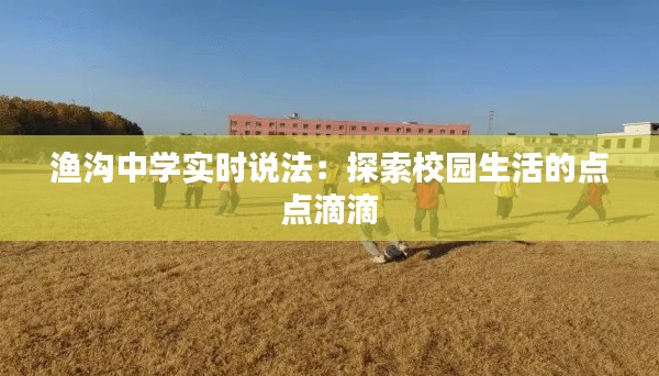 渔沟中学实时说法:探索校园生活的点点滴滴