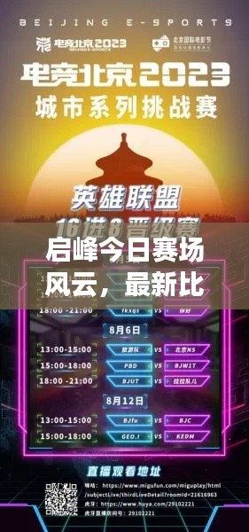 启峰今日赛场风云，最新比赛消息速递