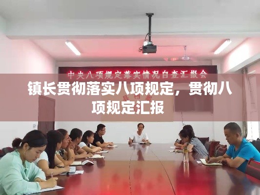 镇长贯彻落实八项规定,贯彻八项规定汇报