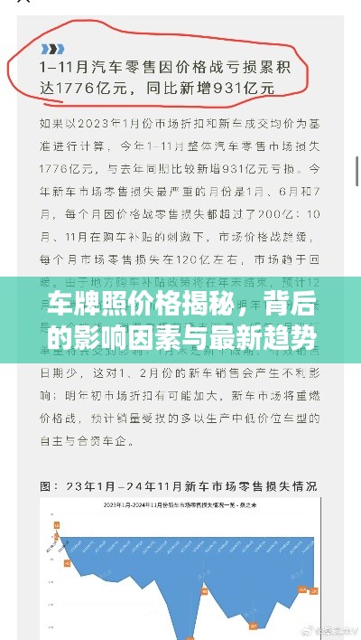 车牌照价格揭秘，背后的影响因素与最新趋势分析